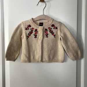 Tea Collection Embroidered Eleanor Cardigan